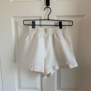 Reformation Nashville Linen Shorts, XS